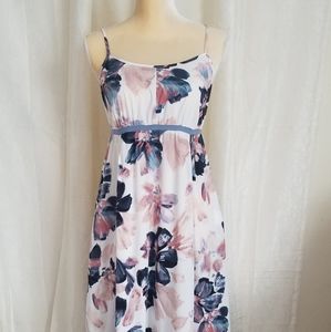 Simply Vera Wang floral watercolor dress